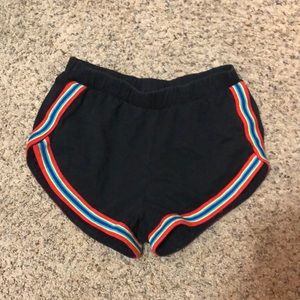 Black Rainbow Shorts